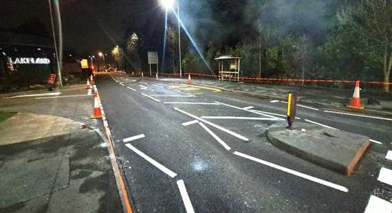 19/02/2024 - Handforth road improvement scheme phase 2 finishes ahead of schedule