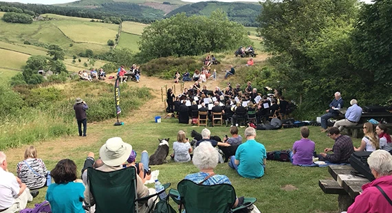 KEMS Macclesfield Concert Band at Tegg's Nose Country Park