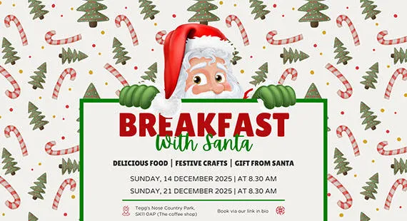 Breakfast with Santa At Tegg's Nose - 14 December