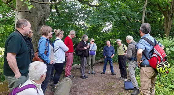 Nature walk in the Carrs