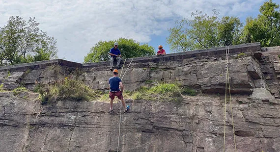 Group Abseiling Day β Teggβs Nose Country Park