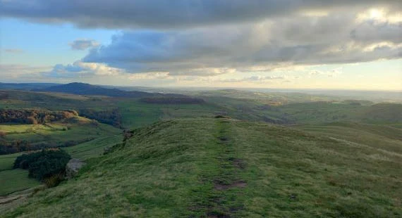 Evening walk up Shutlingsloe