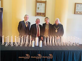 Cheshire East Holocaust Memorial service on the 27 January 2025-350pxX263px