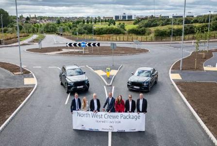 Crewe new road opening