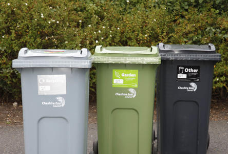 Image of CEC waste bins