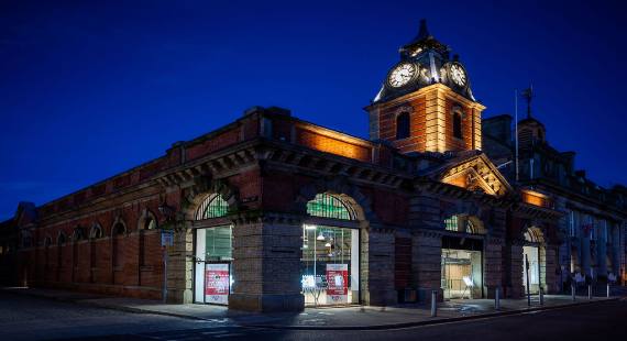 Crewe Market Hall, taken by Matthew Nichol Photography