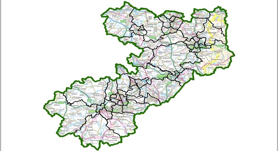 Electoral Review Consultation Map for Cheshire East