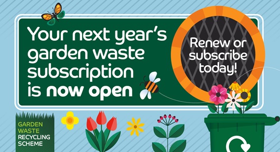 Garden Waste Recycling Scheme graphic