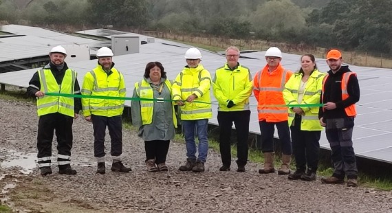 30/09/2024 - Cheshire East energises first solar farm in Crewe