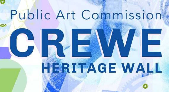 Public art commission for Crewe heritage wall