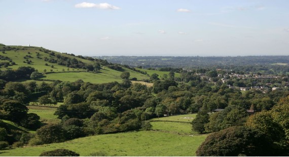 View towards Bollington